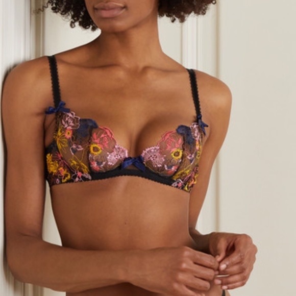 NWT Agent Provocateur Zuri Black Multicolor Set - Picture 2 of 9